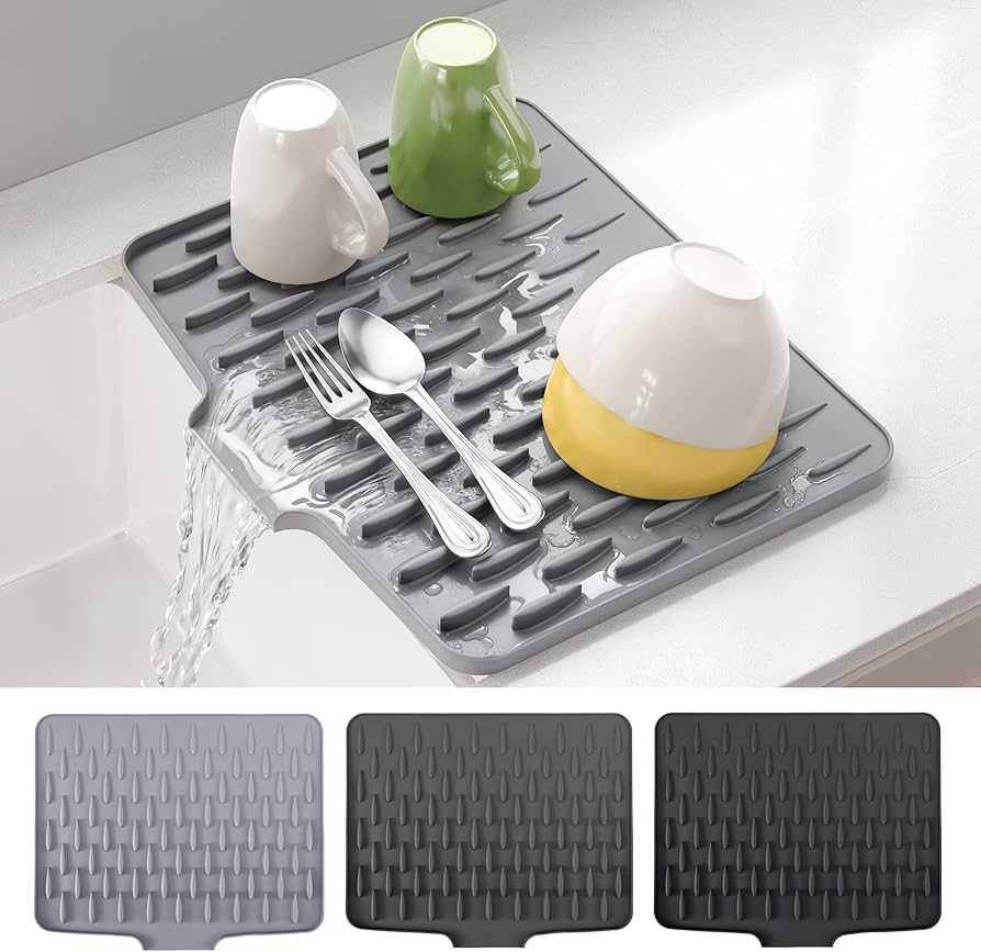 Silicon Dish Washing Matt - 32x25 cm