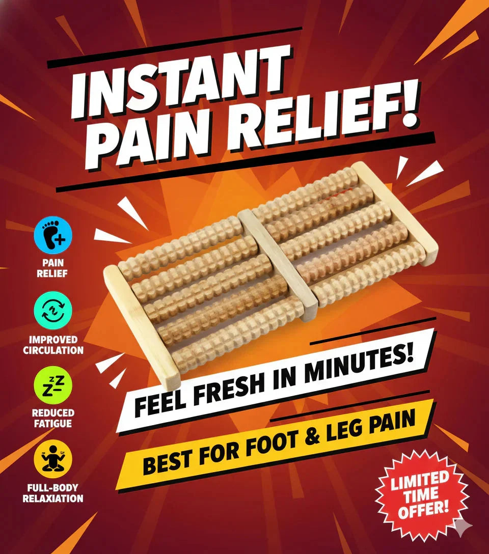 Wooden Foot Massager | Pure Sheesham Wood