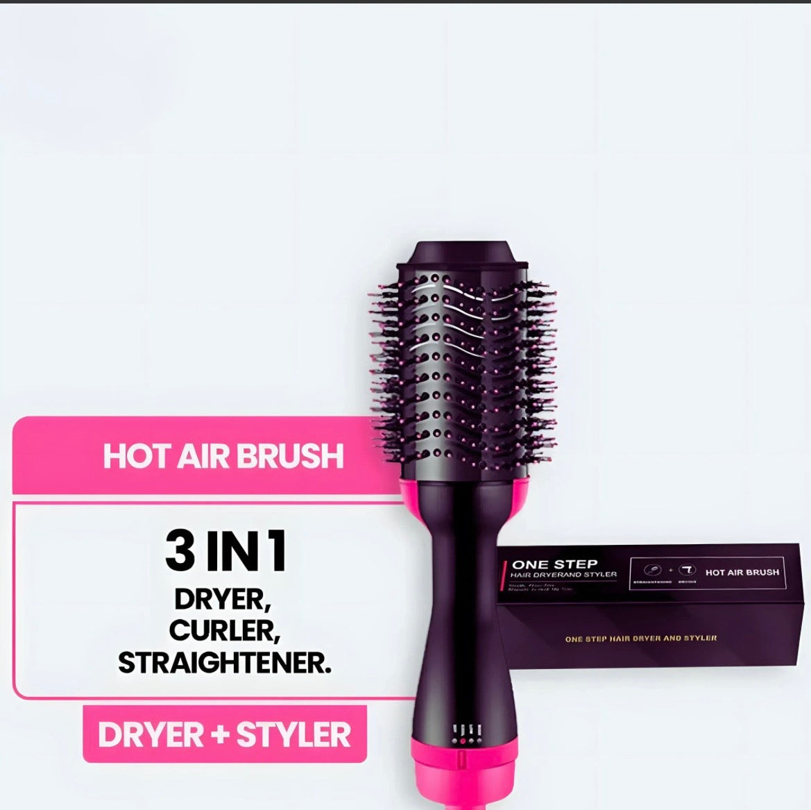 One-Step 3 in 1 Hair Dryer & Volumizer Brush